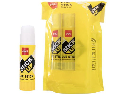 Stick Up Glue Stick 36g PVP 2pcs Bag