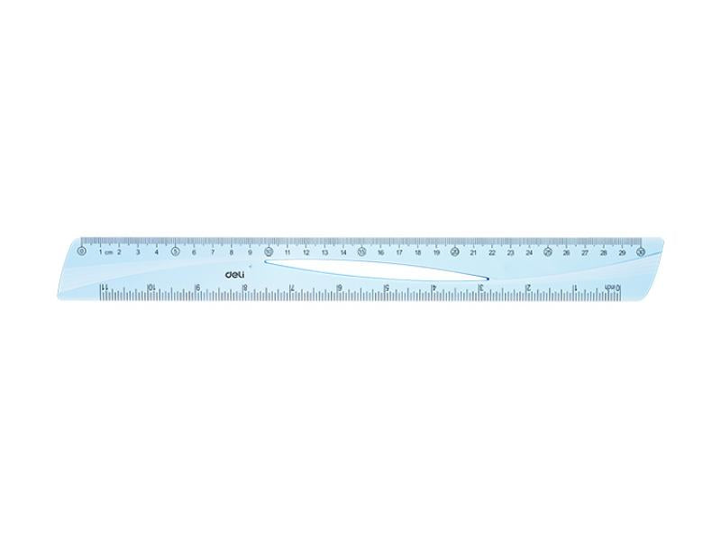 Woove Ruler 30cm Transparent - Single