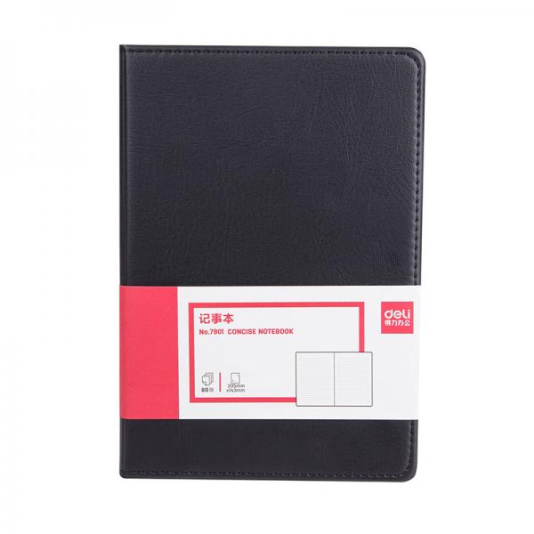 Deli Concise Notebook A5 80 Page 70g/m2 Black