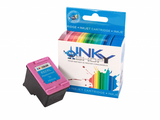 HP 652XL Tri-colour Ink Cartridge Compatible - The Inky Shop