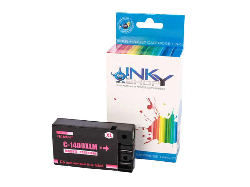 Premium Compatible Canon PGI-1400XL Magenta Ink for Maxify MB2140, MB2740 & MB2340 - The Inky Shop