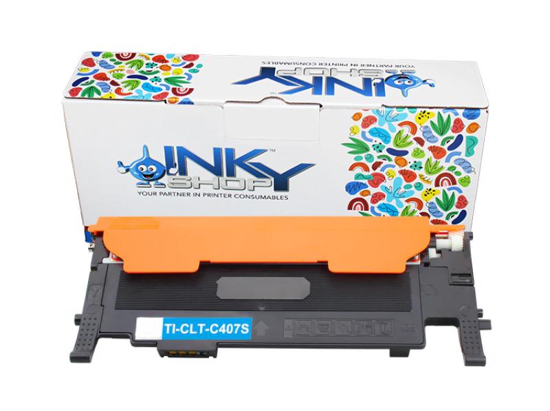 Samsung CLTC407S Cyan Toner Cartridge Compatible