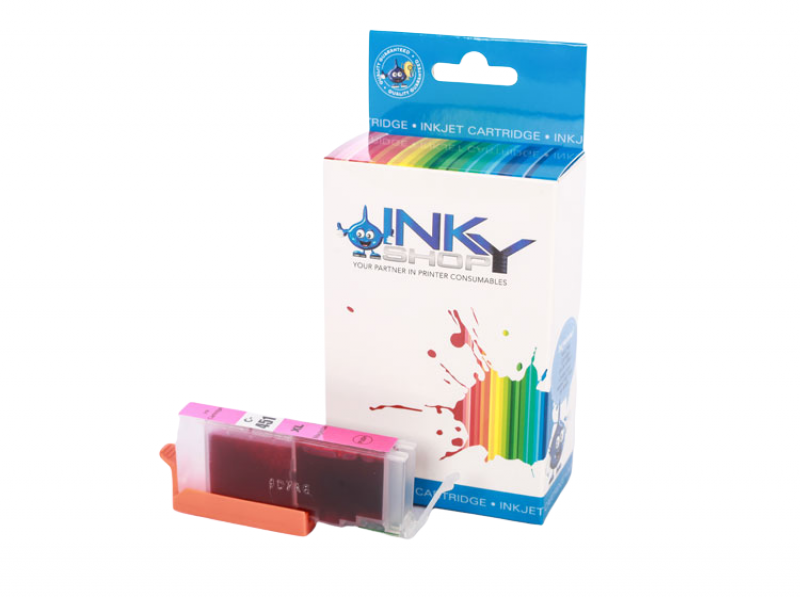 Premium Compatible Canon CLI-451XL Magenta Ink for Pixma MG5440, MG5540 & iP7240 - The Inky Shop
