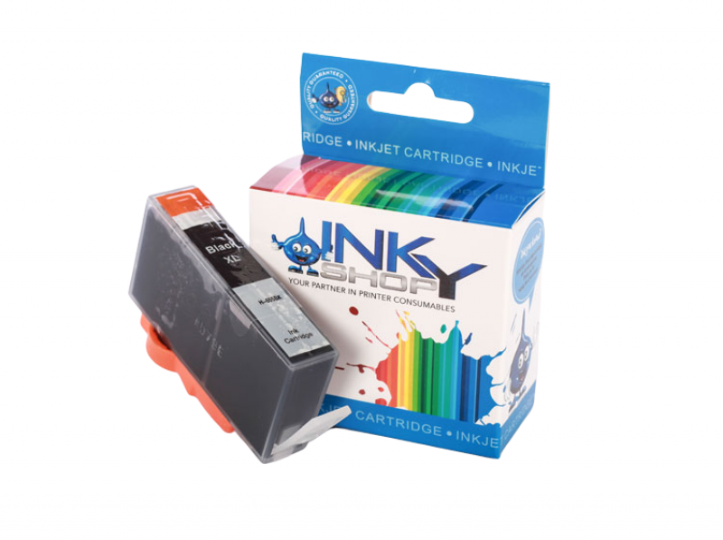 HP 655 Black Ink Cartridge Compatible - The Inky Shop