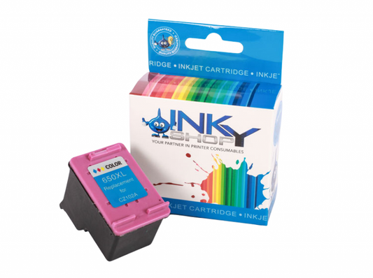 HP 650XL Tri-colour Ink Cartridge Compatible - The Inky Shop
