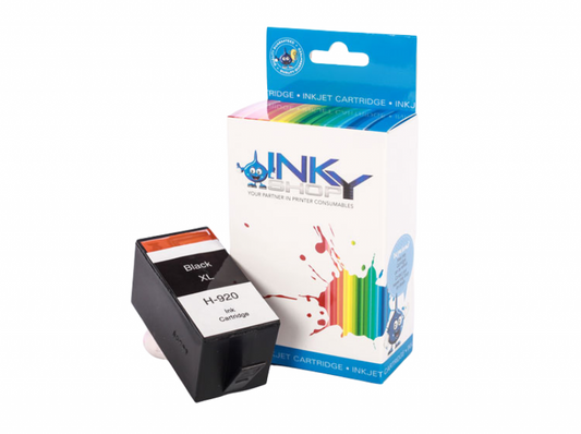 HP 920XL Black Ink Cartridge Compatible - The Inky Shop