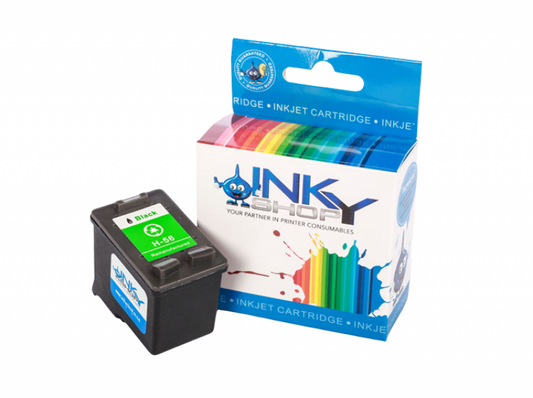 Premium Compatible HP 56 Black Ink for Photosmart 7150, 7550 & DeskJet 5550 - The Inky Shop