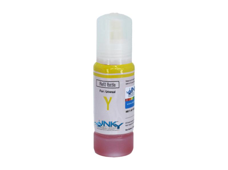 Ink Bottle Yellow Universal Compatible  BT5000Y/GI-490Y/T6644/GT52 70ml