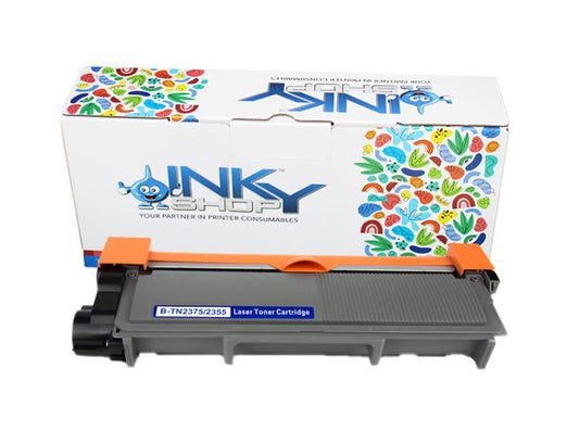Brother TN2355/TN2375/TN2380 Black Toner Cartridge Compatible - The Inky Shop