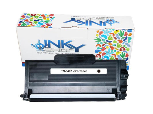 Brother TN3467 Black Toner Cartridge Compatible 12k