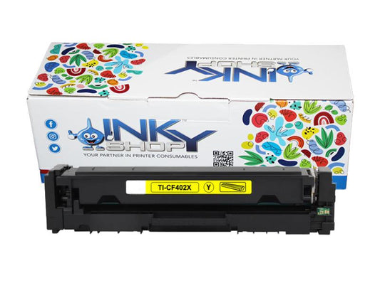 HP 201X Yellow Toner Cartridge Compatible - The Inky Shop