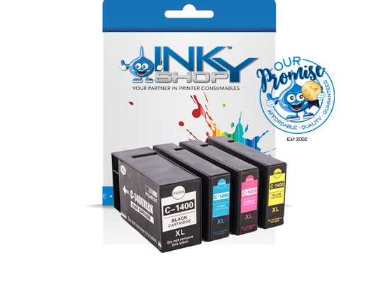 Canon PGI 1400 XL CMYK Bundle