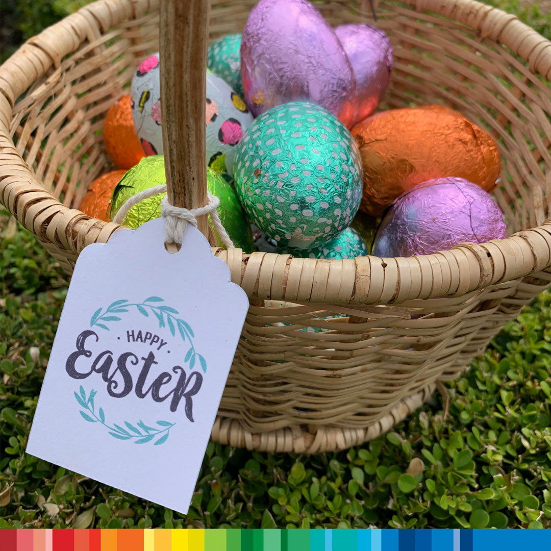 Set of 9 cute Easter gift tags by The Inky Shop
