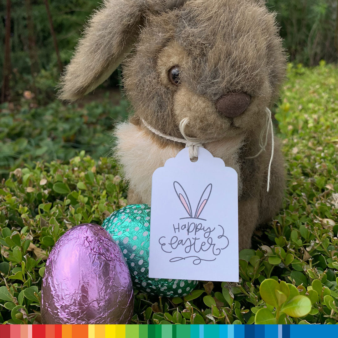 Free printable Easter gift tag set by The Inky Shop