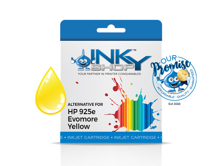 HP 925e Evomore Yellow Ink Cartridge Compatible 800pgs