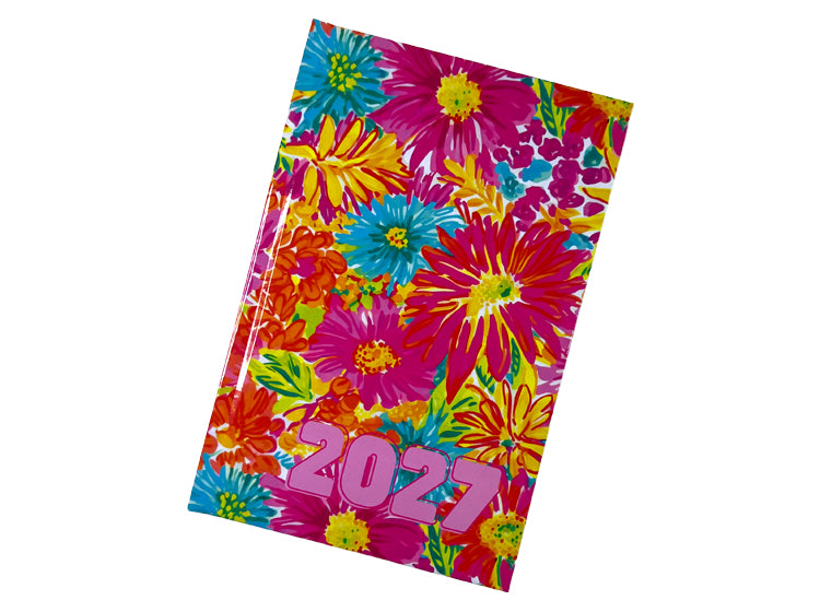 Urban Nomad 2027 A5 page-a-day hardcover diary with playful daisy cover design