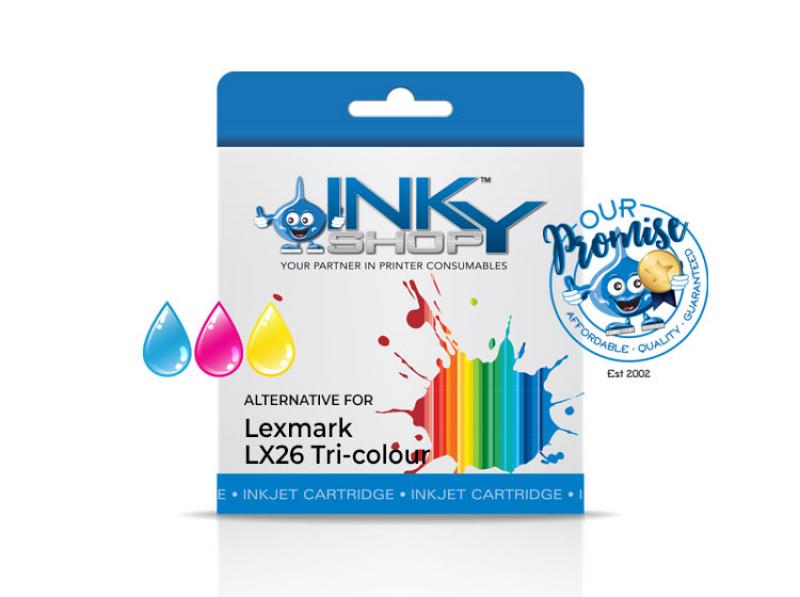 Alternative Inkjet Lexmark LX26 Tri-colour
